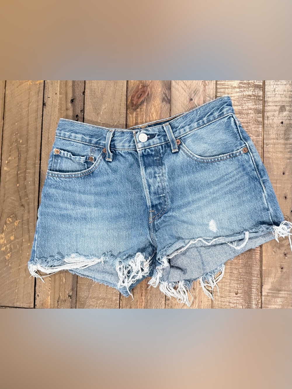 Levi Denim Shorts Size 26